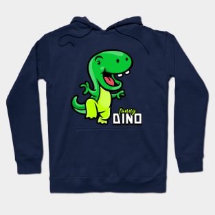 Funny Dino Hoodie